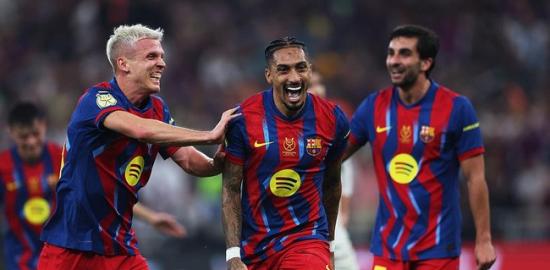 Barcelona Juara Piala Super Spanyol 2026 Usai Taklukkan Real Madrid 3-2