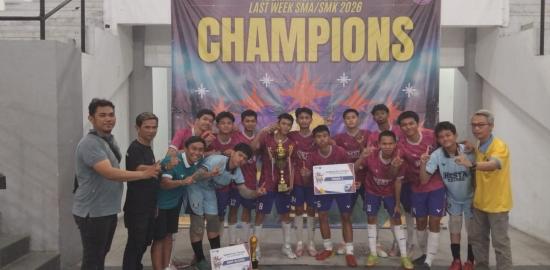 Final Pekatan Turnamen Last Week Futsal Student Spectacular 2026: SMKN 1 Kota Tangerang Menjadi Sang Juara