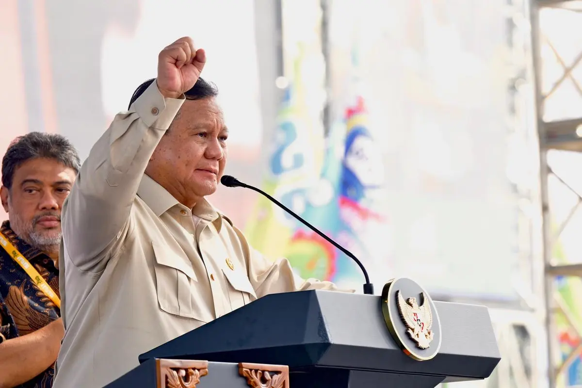 Prabowo Soroti Potongan Ojol, Dorong Pembagian Pendapatan Lebih Adil di Hari Buruh 2026
