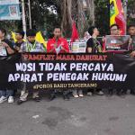 Hari Keadilan Internasional, Poros Baru Tangerang Gelar Aksi Depan Taman Gajah: Serukan Mosi Tidak Percaya APH