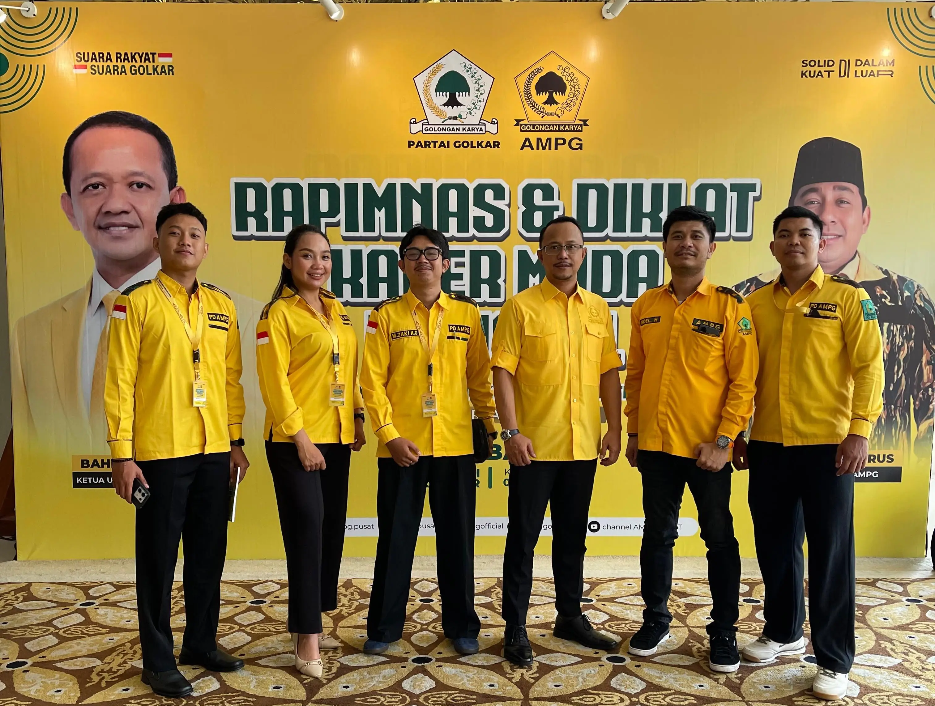 AMPG Kalbar Perkuat Kader Muda Melalui Rapimnas dan Diklat Nasional Golkar 2026