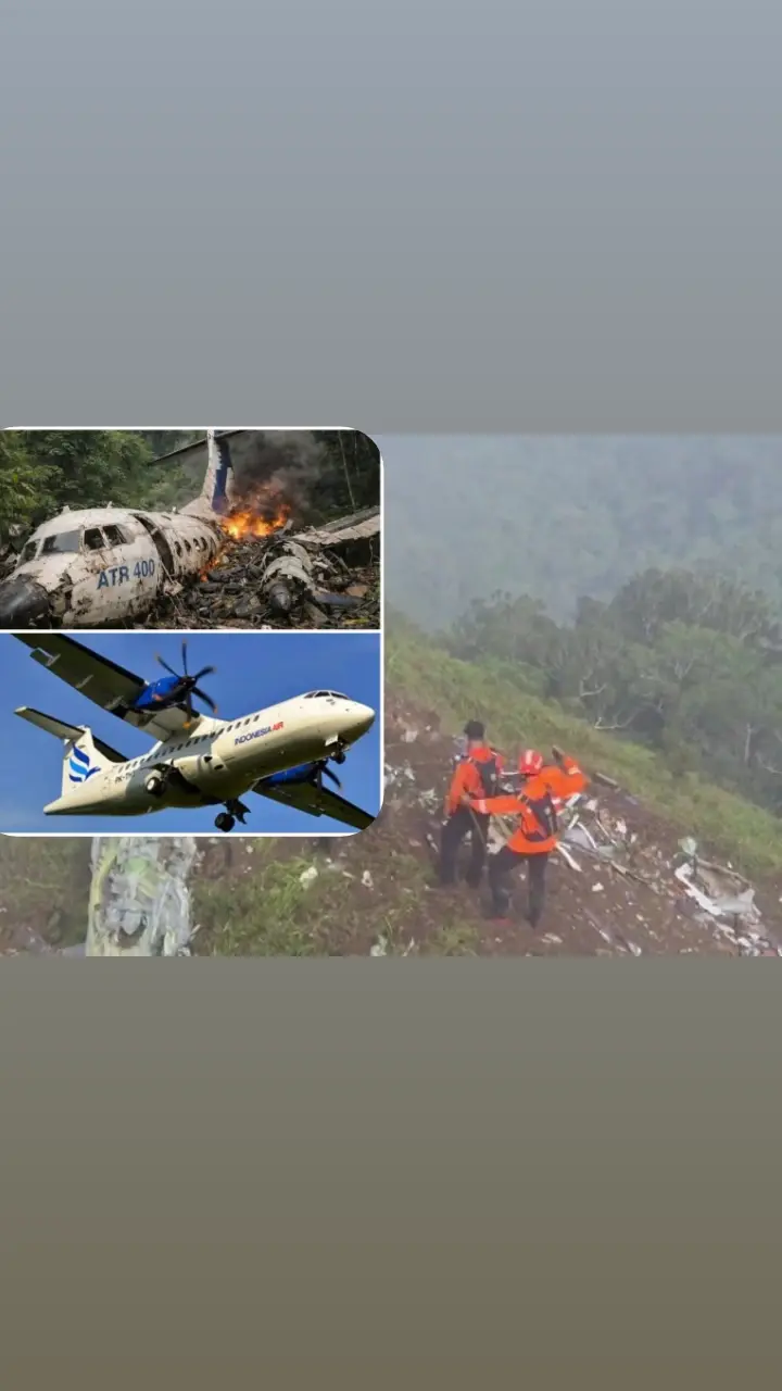 Pesawat ATR 42-500 Jatuh di Gunung Bulusaraung, TIM SAR: Kami Telah Temukan di Bagian Puncak Utara Gunung