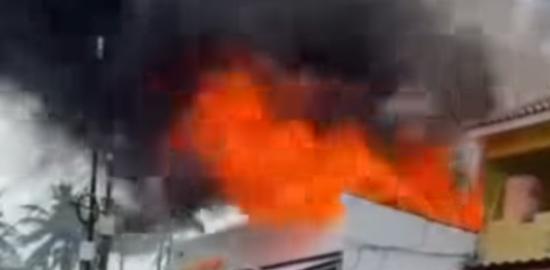 Kebakaran Ruko di Jombang Cilegon, Tiga Unit Damkar Dikerahkan