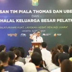 PBSI Lepas Tim Indonesia ke Piala Thomas & Uber 2026 di Denmark