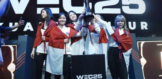 PB ESI Berikan Bonus Rp250 Juta untuk Timnas MLBB Putri Usai Juara Dunia IESF WEC 2025
