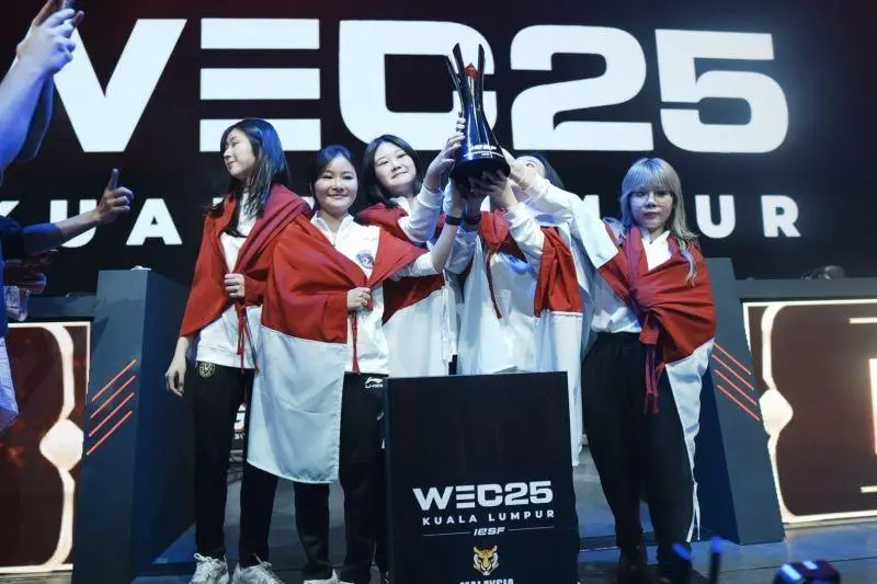 PB ESI Berikan Bonus Rp250 Juta untuk Timnas MLBB Putri Usai Juara Dunia IESF WEC 2025