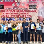 Indonesia Borong Dua Emas di Kejuaraan Tenis Meja Internasional Malaka