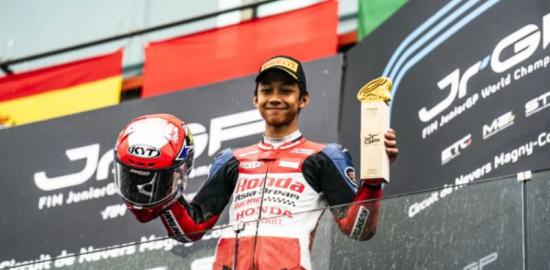 Kiandra Ramadhipa Tampil di FIM Moto3 Junior World Championship 2026