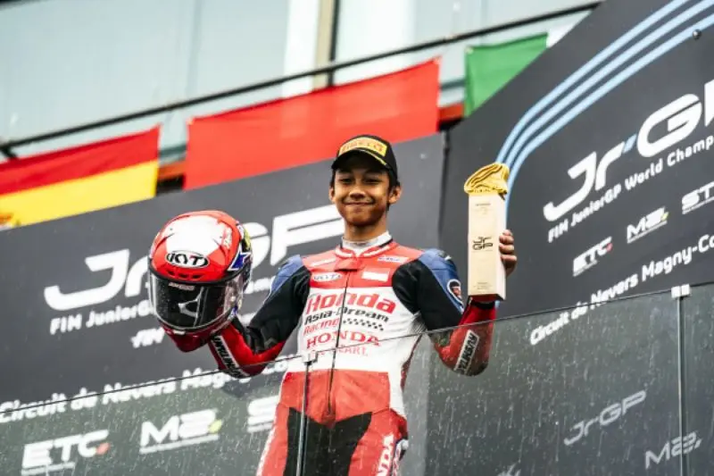 Kiandra Ramadhipa Tampil di FIM Moto3 Junior World Championship 2026
