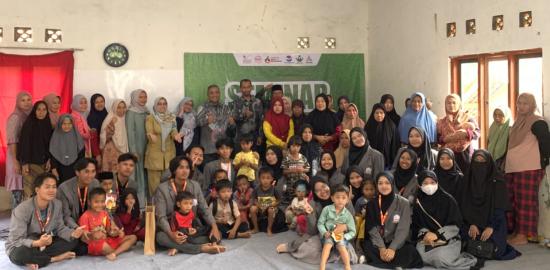 BEM Al Wafa Menggelar Pengabdian Masyarakat di Desa Sukaharja