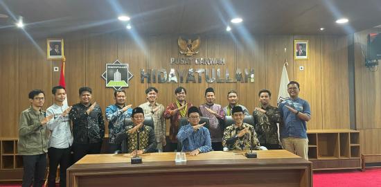PB PII Audiensi Bersama DPP Hidayatullah: Bahas Sinergitas Program Keumatan