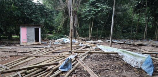 Polda Banten Bongkar Arena Sabung Ayam di Walantaka