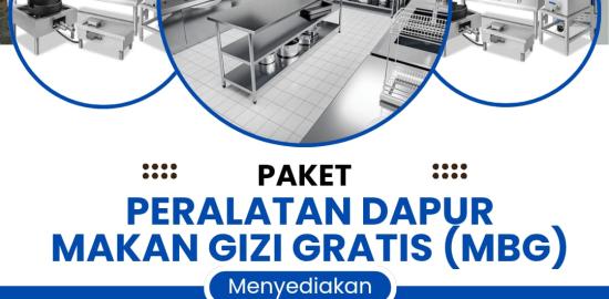 Sahabat Dapur Nusantara Suplai Peralatan Dapur Program MBG ke Berbagai Daerah di Indonesia