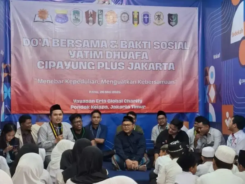 Gelar Bakti Sosial dan Doa Bersama, Cipayung Plus Jakarta: Menebar Kepedulian, Menguatkan Kebersamaan