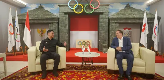 Kunjungan Presiden AIMS Perkuat Posisi Olahraga Indonesia di Panggung Global