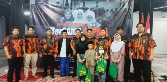 Gelar Santunan dan Buka Puasa Bersama, PC SAPMA PP Kota Tangerang: Agenda Awal Menuju Keberkahan Periodesasi