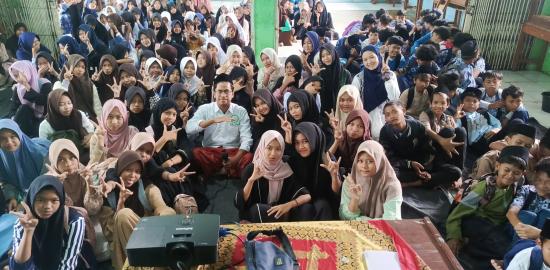 BEM PTNU Banten Gagas “Pesantren Revolusi” di Kecamatan Cipeucang Pandeglang