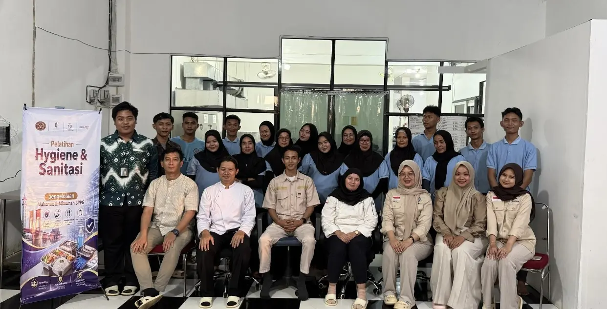 SPPG Banyuasin dan Politeknik Pariwisata Tingkatkan Standar Hygiene-Sanitasi