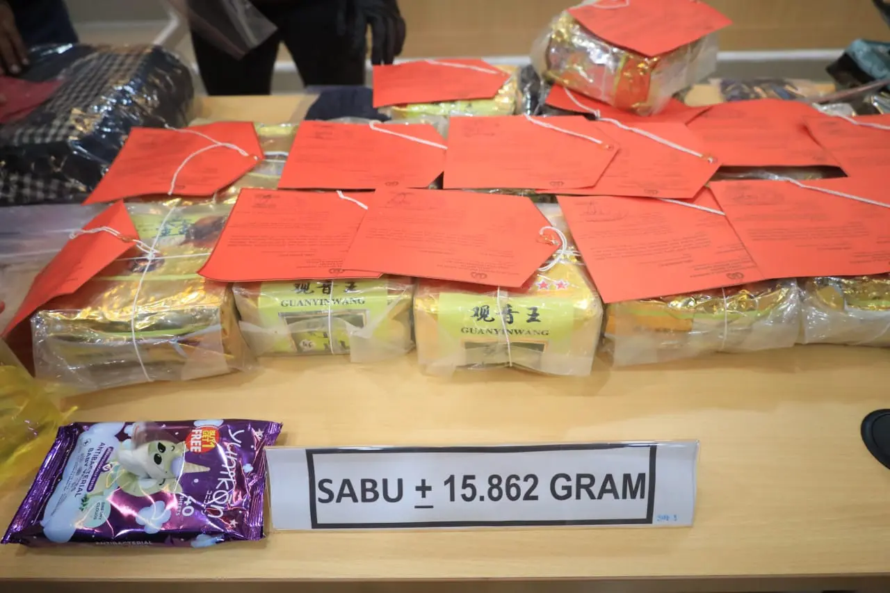 Polda Banten Ungkap 71 Kg Sabu, Tiga Tersangka Diamankan