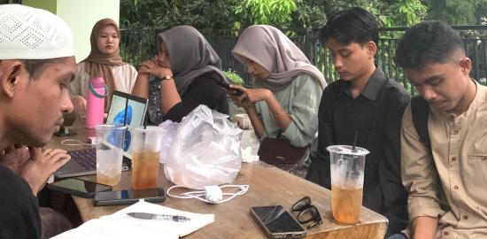 PMII Rayon Pembebasan Hasan Hanafi, Gelar Diskusi Menakar Industrialisasi Pendidikan dan Politisasi Anggaran