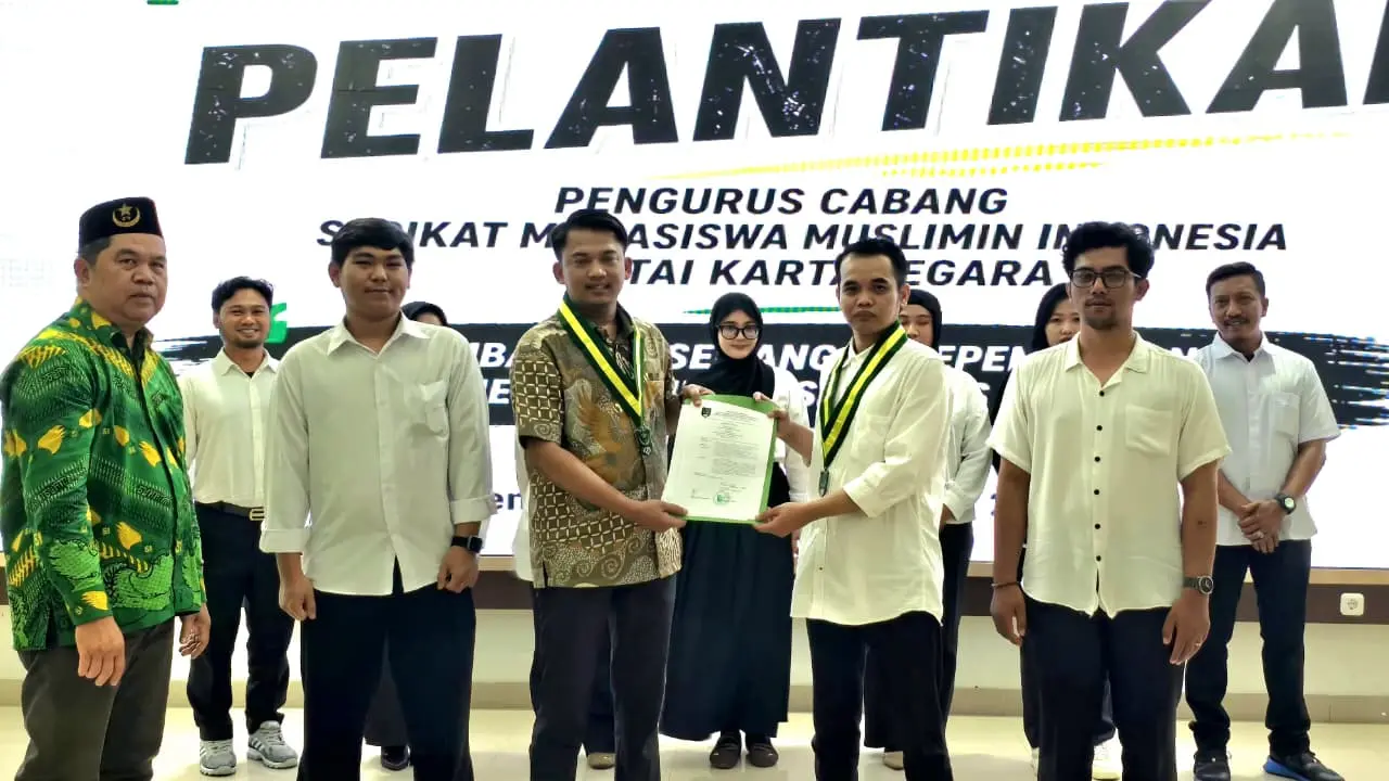 Pelantikan SEMMI Cabang Kutai Kartanegara: Mahasiswa Harus Kolaboratif, Kritis, dan Jadi Kekuatan Persatuan