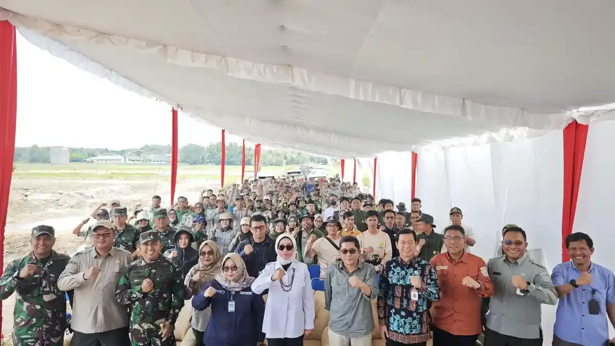 Kementan Gelar Tanam Serempak 1.000 Hektare di 19 Provinsi Lewat Lahan CSR