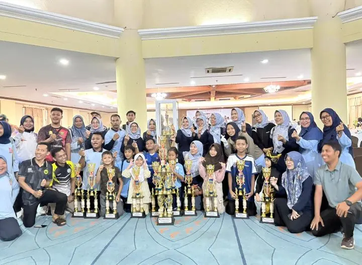 Kecamatan Kramatwatu Raih Juara Umum FLS3N dan O2SN Kabupaten Serang 2026