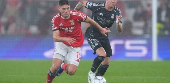 Benfica Tundukkan Real Madrid 4-2 di Matchday ke-8 Liga Champions