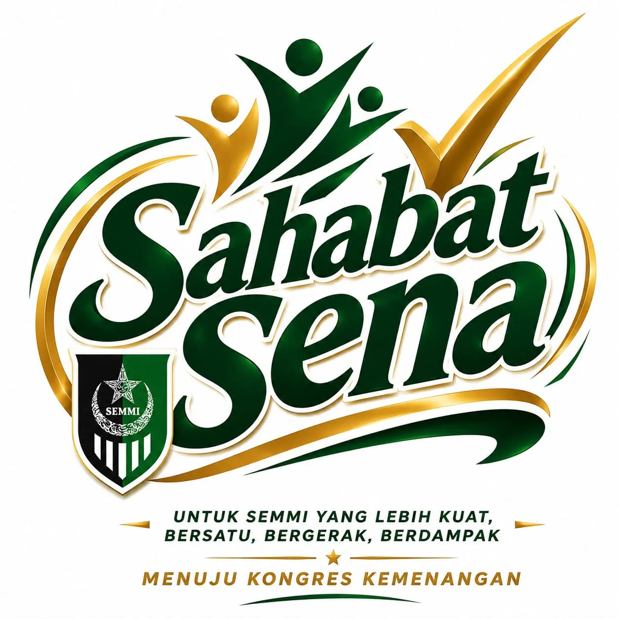 BERSERIKAT TANPA SEKAT MENANGKAN KONGRES SEMMI