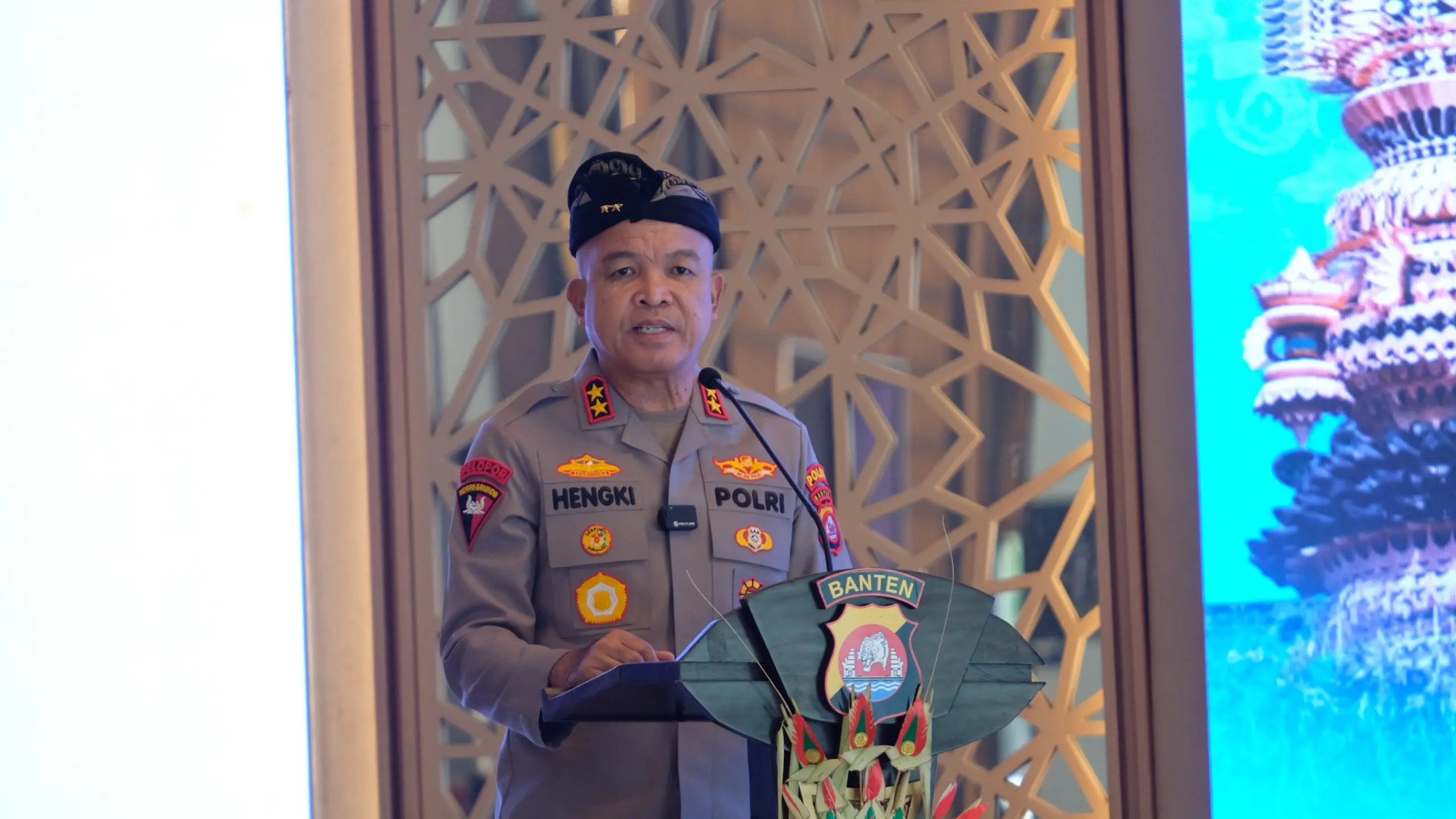 Kapolda Banten Hadiri Dharma Shanti Nyepi Saka 1948, Tekankan Nilai Spiritual dalam Tugas Polri