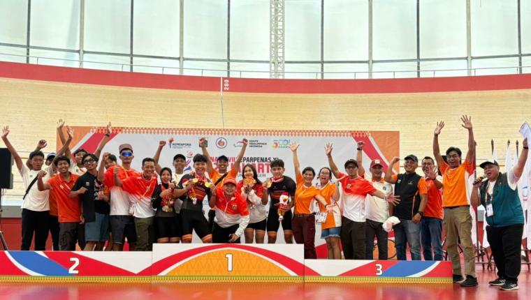 Tim Balap Sepeda DKI Jakarta Raih 19 Medali di POPNAS XVII 2025, Bukti Pembinaan Pelajar yang Efektif
