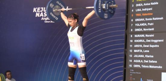 257 Atlet Ramaikan Kejurnas Angkat Besi Senior Pupuk Indonesia 2026 di Bandung