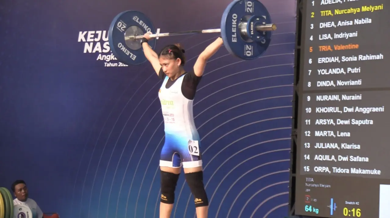 257 Atlet Ramaikan Kejurnas Angkat Besi Senior Pupuk Indonesia 2026 di Bandung