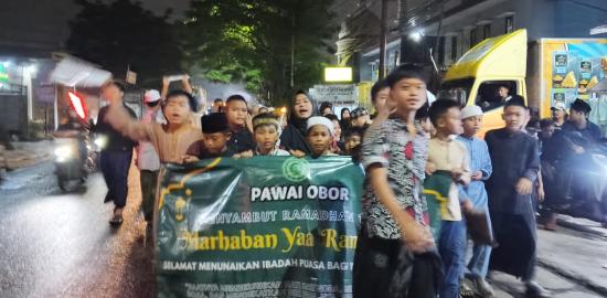 Menyambut Bulan Suci Ramadhan 2026: Ratusan Warga Rawa Bokor Gelar Pawai Obor Keliling Kampung
