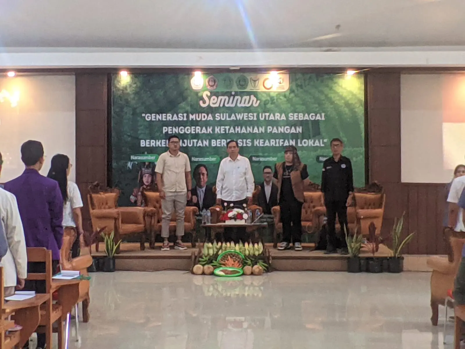 Fakultas Pertanian Universitas Sam Ratulangi Dorong Pemuda Jadi  Motor Ketahanan Pangan Berbasis Kearifan Lokal