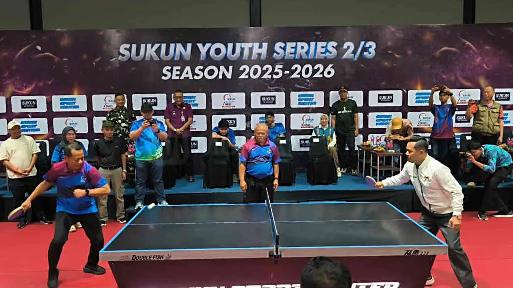 21 Klub Tenis Meja Ikuti Sukun Youth Series II Season 2025–2026 di Kudus
