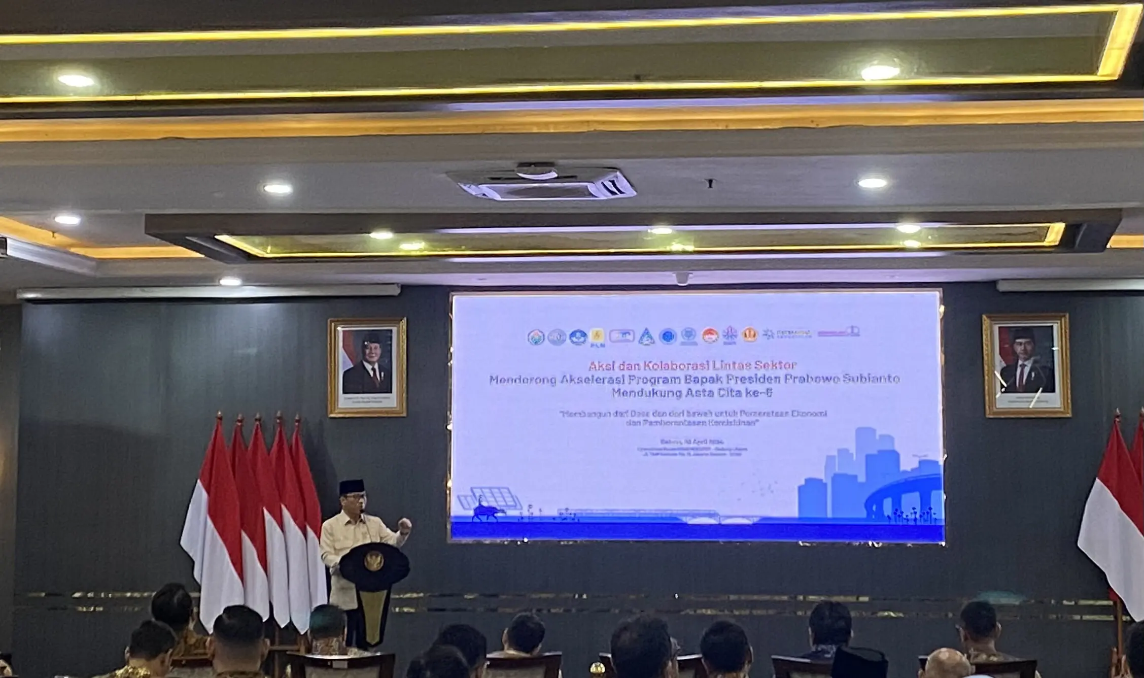 Kolaborasi Lintas Sektor Perkuat Akselerasi Asta Cita ke-6, Desa Jadi Pilar Indonesia Emas 2045