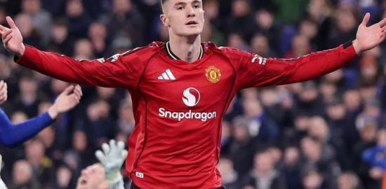 Gol Benjamin Sesko Bawa Manchester United Kembali ke Empat Besar