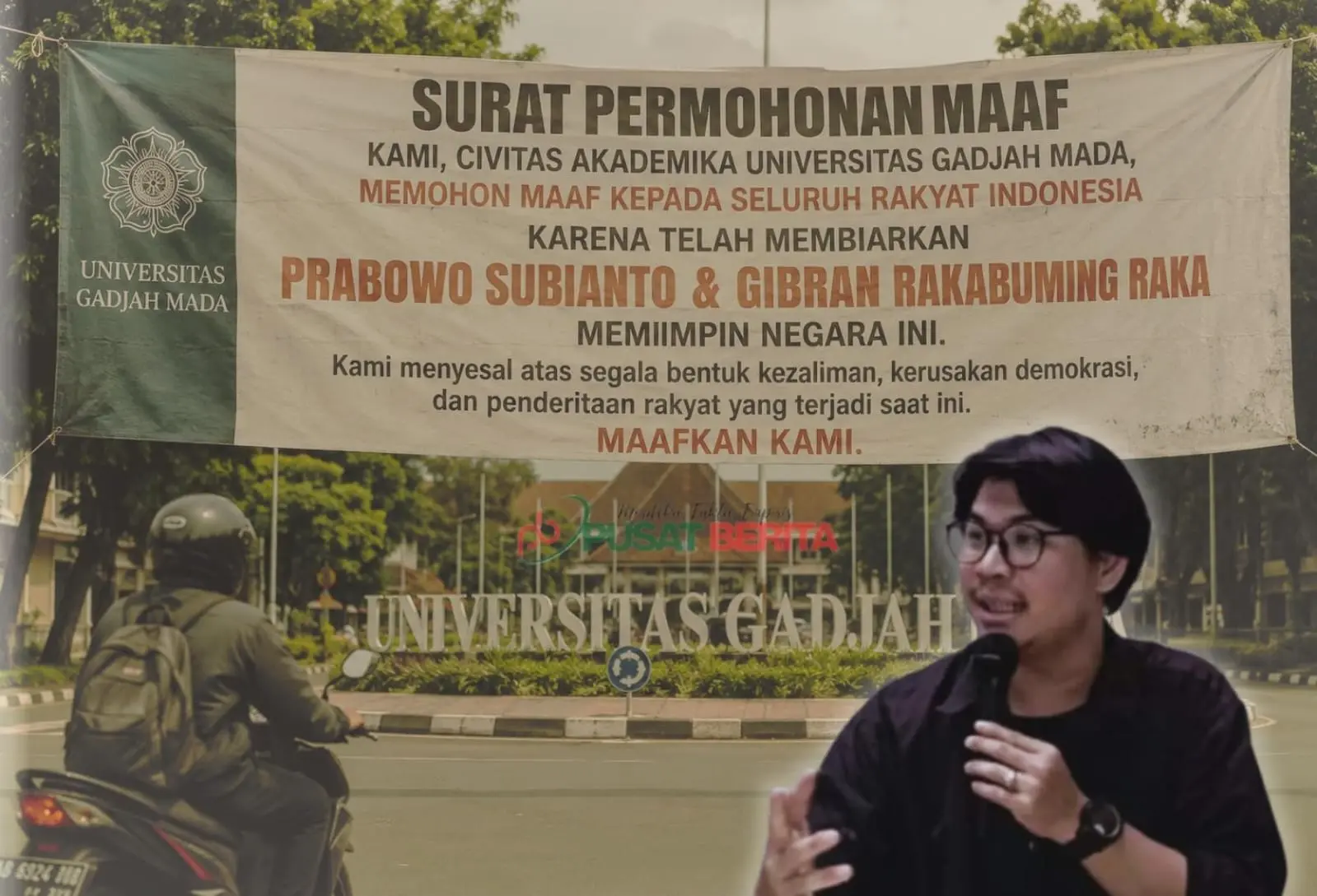 Catatan Kritis: Aktivis Kampus Mandul Bentangkan Spanduk Penyesalan