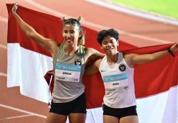 Emilia Nova Raih Emas Heptathlon SEA Games 2025, Pecahkan Rekor Nasional