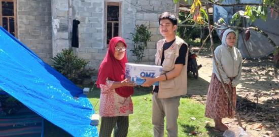 Cendekia Society.ID Ambil Bagian dalam Aksi Kemanusiaan Pascagempa Sigi