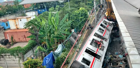 Evakuasi Sarana KRL Masih Berlangsung, Keselamatan Tetap Menjadi Prioritas