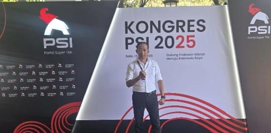 Kaesang Percayakan Andi Lala Sebagai ketum DPD PSI Kab Kediri