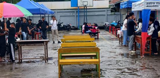 Kolaborasi SMK Nasional dan PII Sulsel, Pelajar Berbagi Hadirkan Aksi Nyata di Bulan Ramadhan