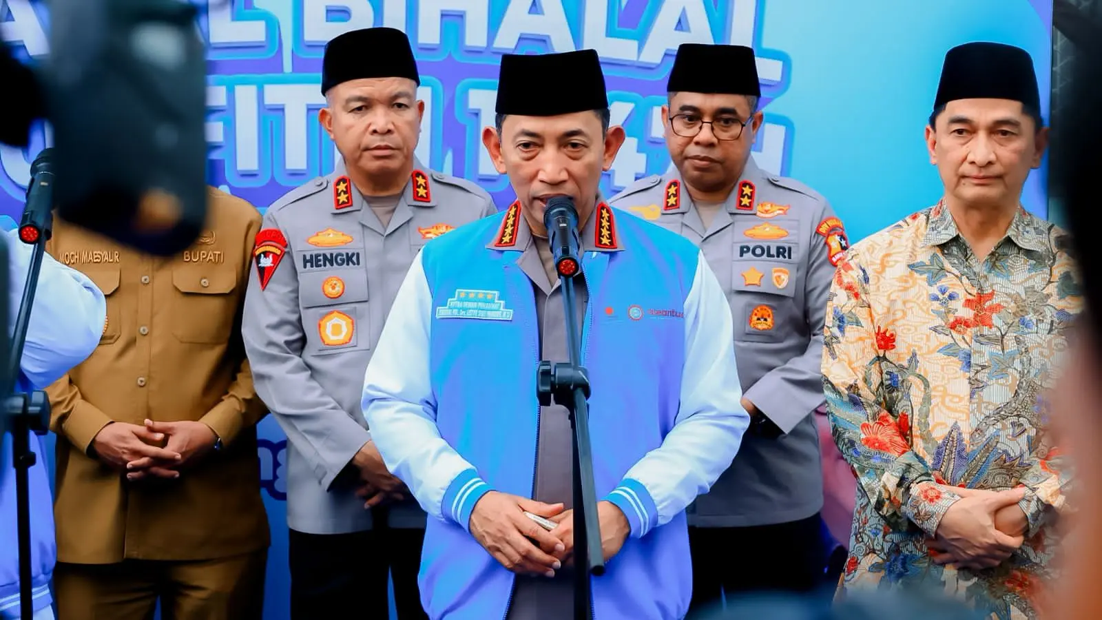 Kapolri Hadiri Halal Bihalal KSPSI, Dorong Sinergi Buruh dan Pengusaha Hadapi Tantangan Global