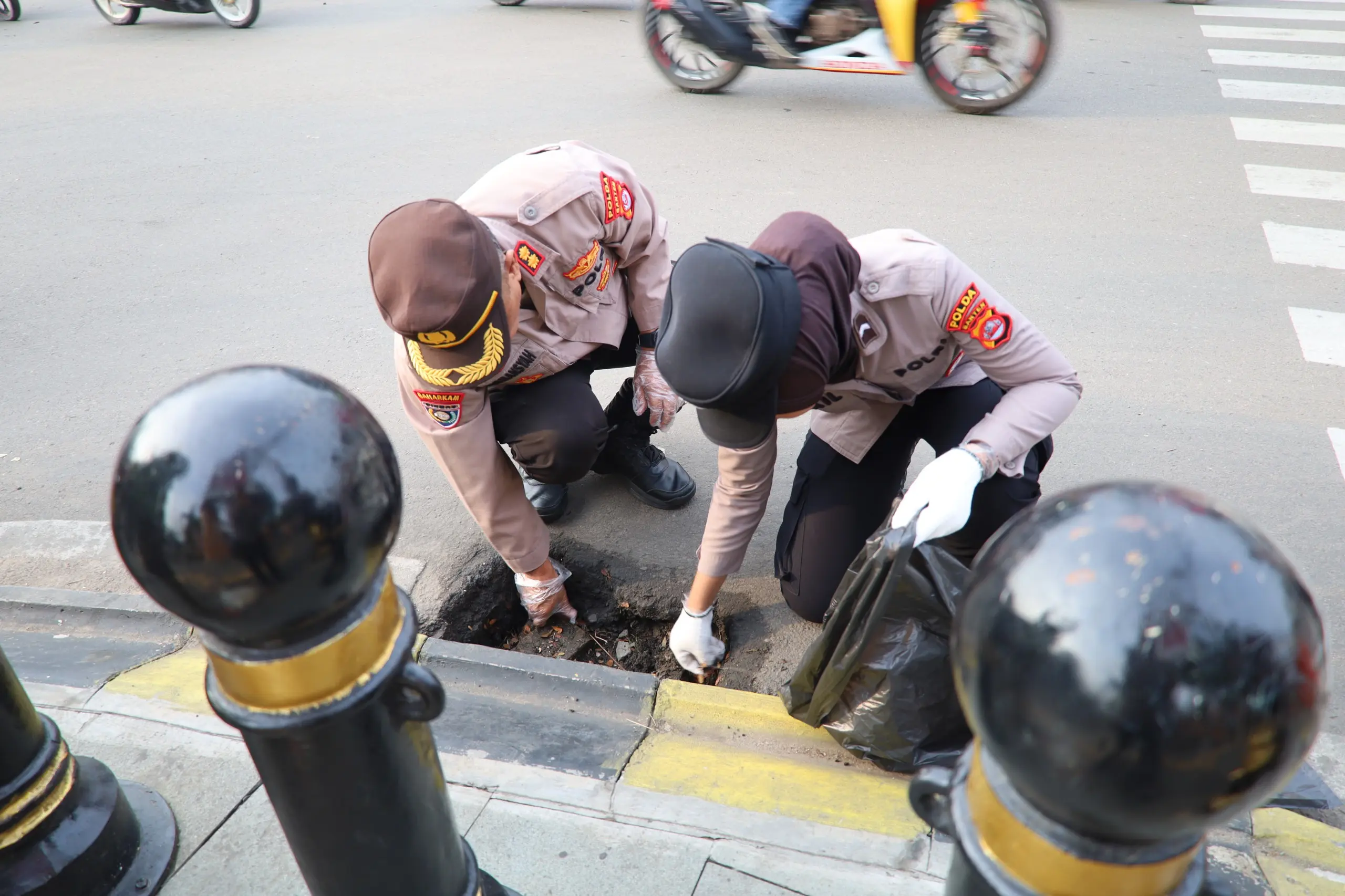 Polda Banten Gelar Gerakan ASRI, Wujudkan Lingkungan Aman dan Nyaman di Kota Serang