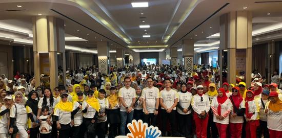 Edukasi Diabetes dan Aksi Sehat Tropicana Slim di Pontianak Banjir Peserta: Work Well, Live Well with Diabetes