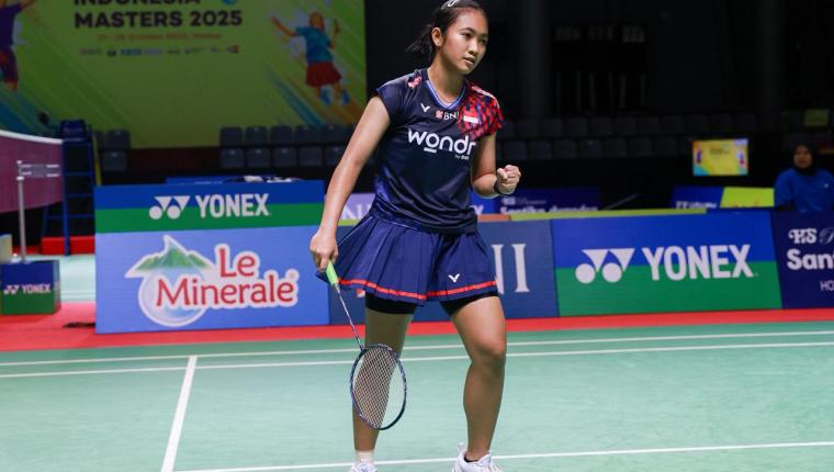 Kavitha Nadjwa Aulia Melaju Mulus ke Babak Utama Indonesia International Challenge 2025