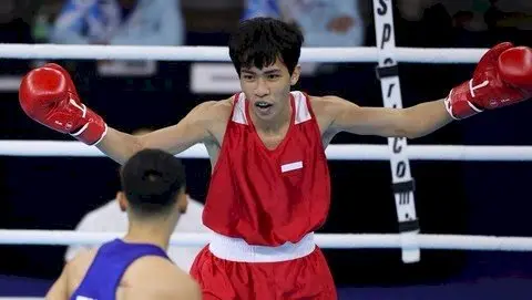 Vicky Tahumil Junior Sumbang Emas untuk Indonesia di SEA Games Thailand 2025