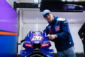Izan Guevara Jajal Yamaha M1 untuk Pertama Kalinya Usai MotoGP Valencia